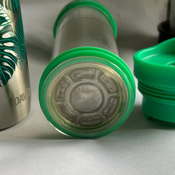 DAVIDsTEA Tea Press Double-Walled Stainless Steel Travel Mug for Loose Tea - Picture 12 of 15